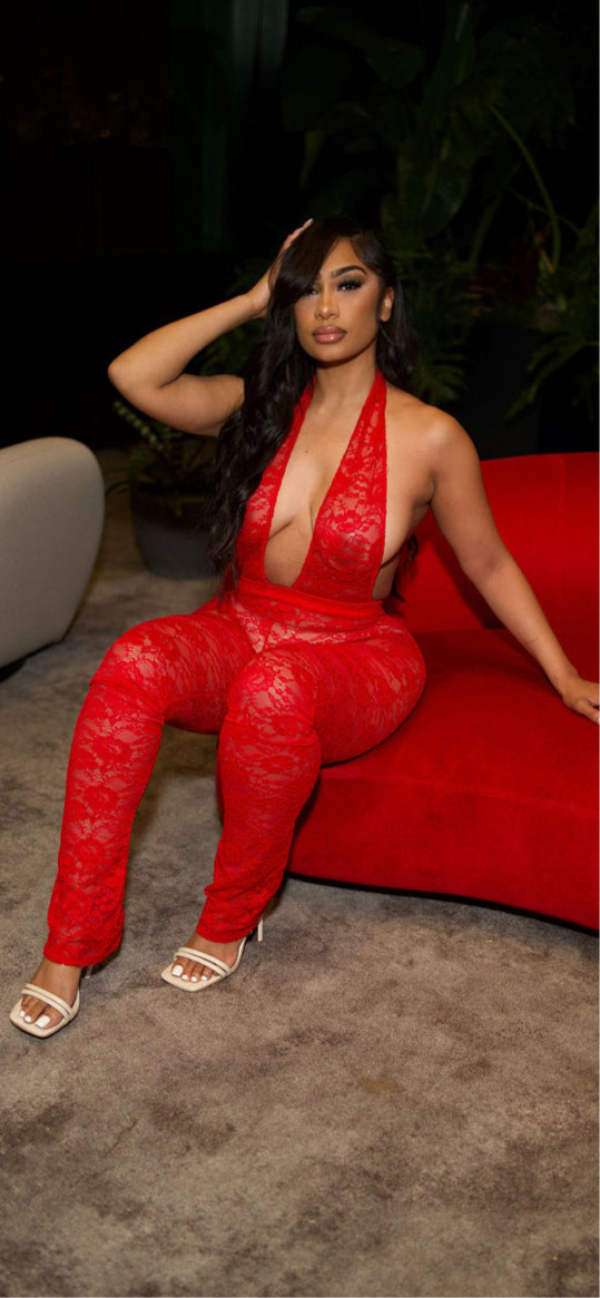 Red Secrets Jumper