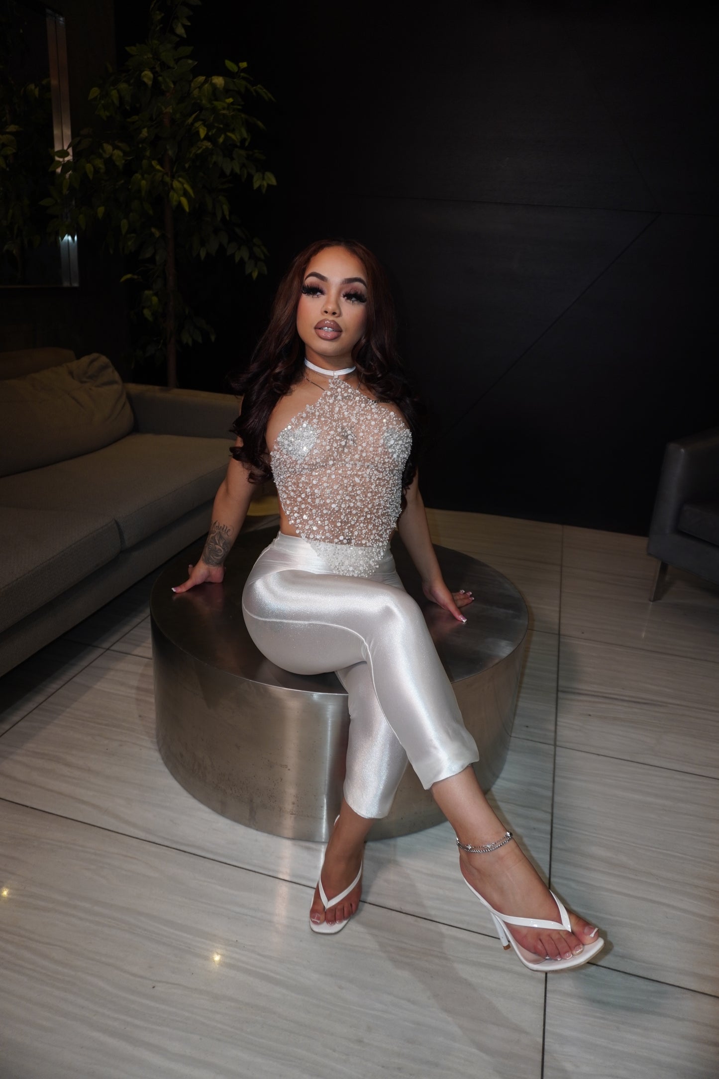 Pearl Seduction Two Piece Set