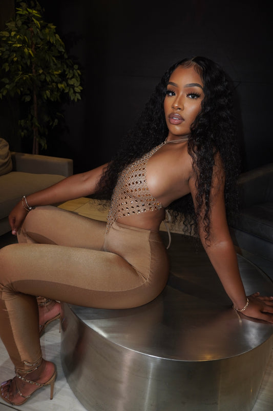Bronze Ambition Pants And Top Set