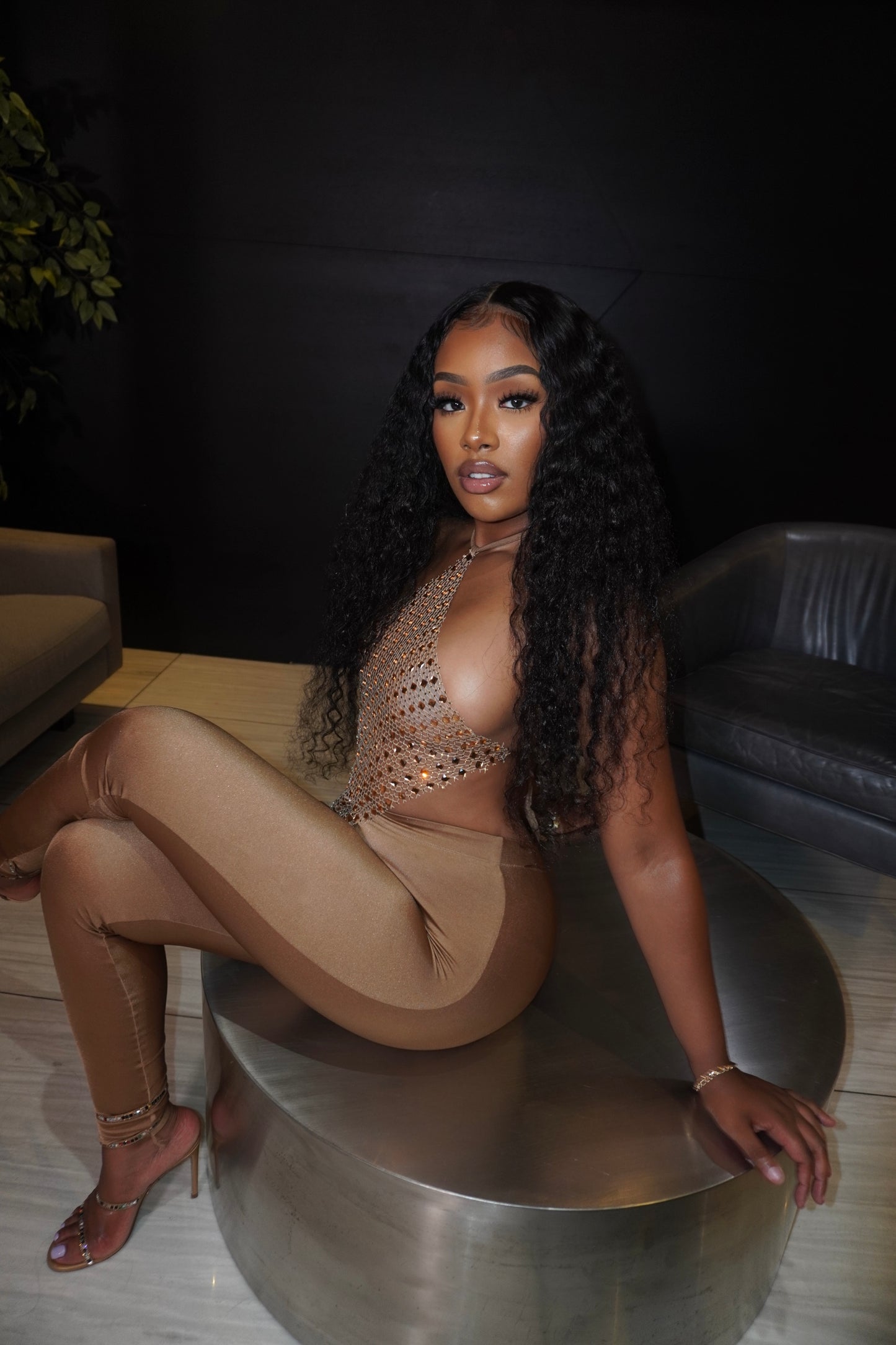 Bronze Ambition Pants And Top Set